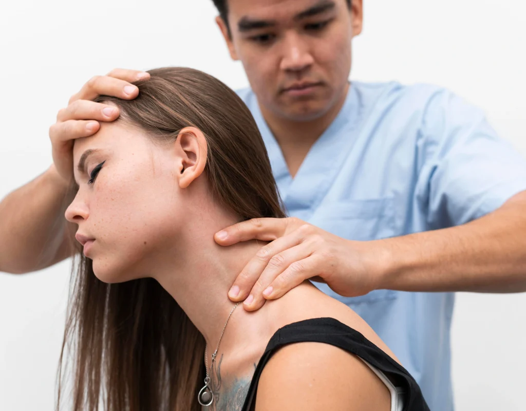 tech neck relief physiotherapy treatment